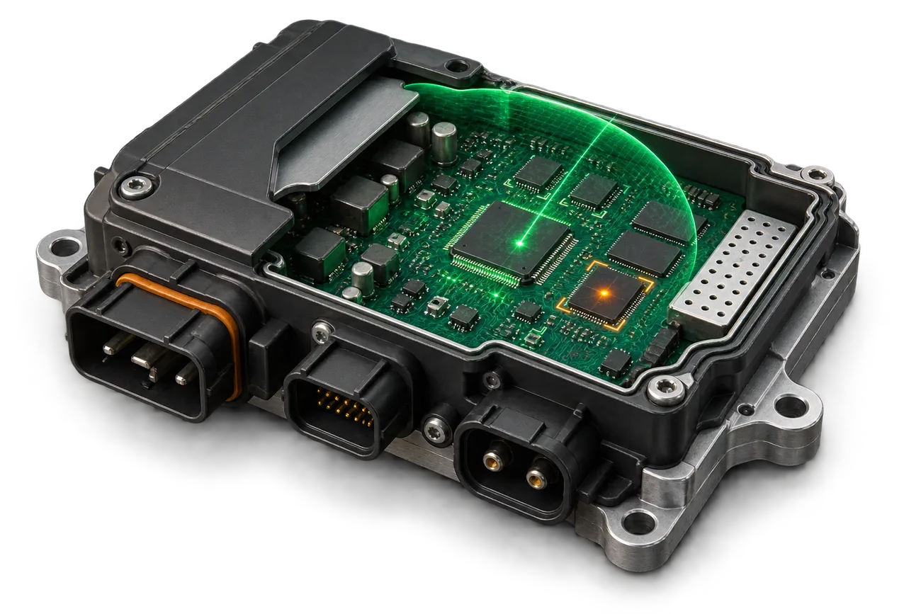 Module électronique particulier analysé avant étude de faisabilité